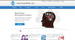 Desktop Screenshot of lakegroupmedia.com